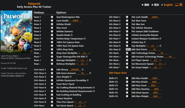 幻兽帕鲁修改器风灵月影版